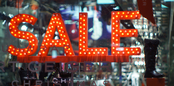 Sale sign