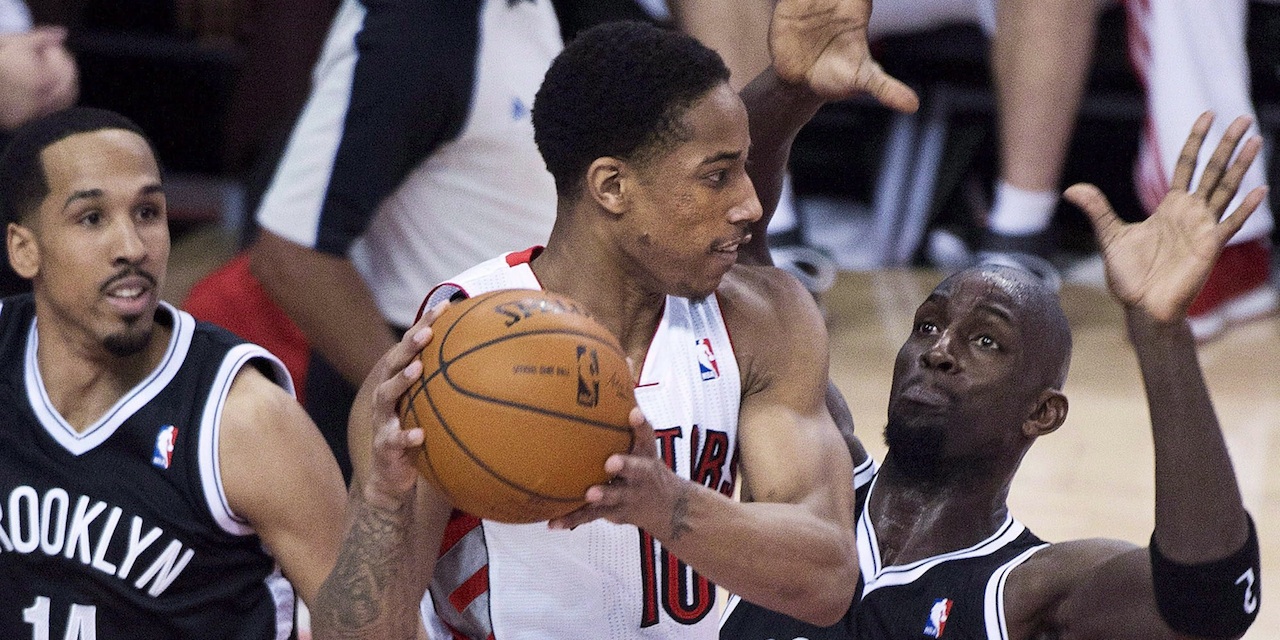 Shaun Livingston;  DeMar DeRozan;  Kevin Garnett