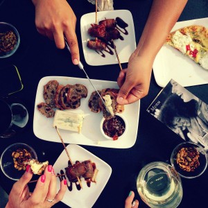 Starbucks food plates