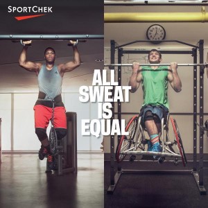 sport chek all sweat is equal 1