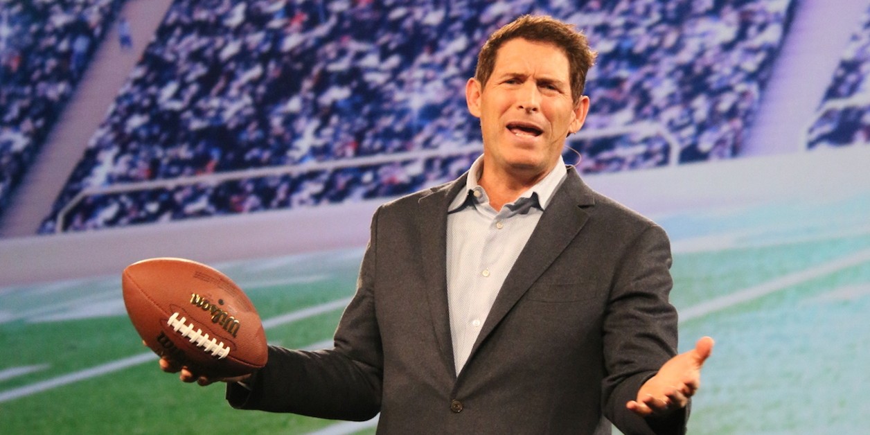 Steve Young on stage at Adobe Summit 2015