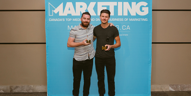 Sid Lee - Gold Wins:  Out-of-Home Billboard Single, 'Sky Swatches.' Client: Réno-Dépôt Design, Environmental Graphics, 'Notman House.' Client: OSMO Foundation Awards Tally: 2 Gold, 2 Silver, 3 Bronze