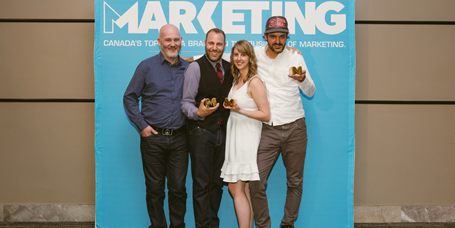 DDB Canada - Gold Wins: Radio Single, 'Man Boobs.' Client: Johnson & Johnson Inc. Branded Content, 'Snack Time.' Client: Milk West Film, Television Single: Over 30 Seconds, 'Airport.' Client: Netflix Awards Tally: 3 Gold, 7 Silver, 3 Bronze