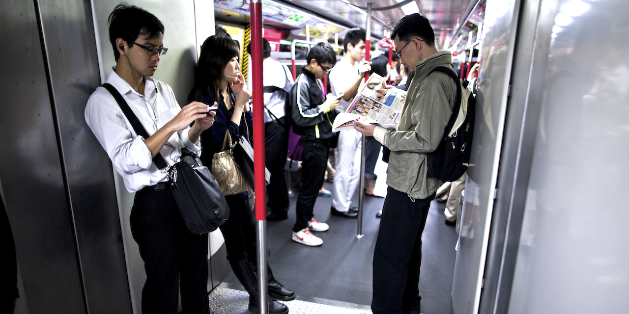 Subway in Hong Kong