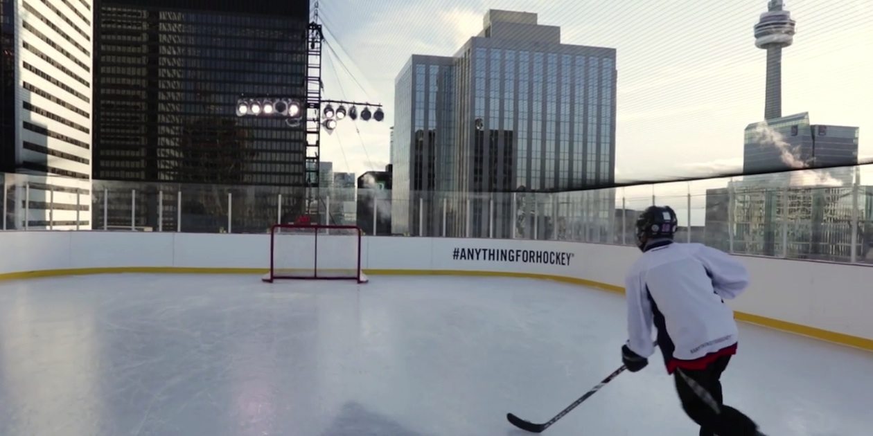 Molson #AnythingForHockey