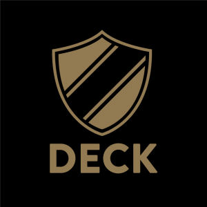 DECKLogo-Gold-BlackBG-12x12