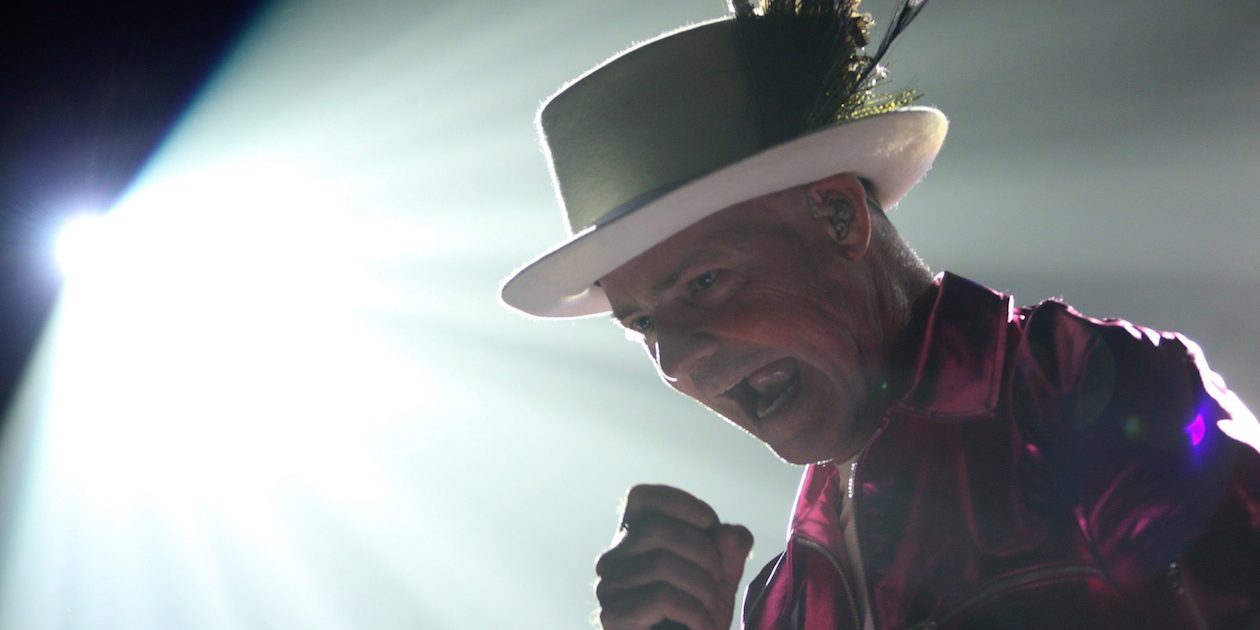 The Tragically Hip's Gord Downie, performs during the first stop of the Man Machine Poem Tour at the Save-On-Foods Memorial Centre in Victoria, B.C., Friday, July 22, 2016. THE CANADIAN PRESS/Chad Hipolito